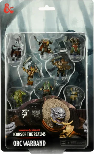 Wizkids 96074 Dungeons & Dragons Icons of the Realms: Orc Warband