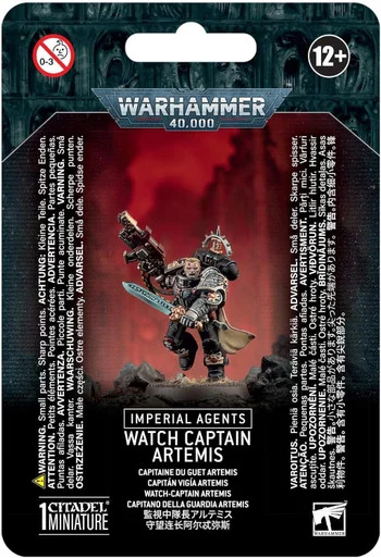 Warhammer 68-09 Warhammer 40,000: Imperial Agents: Watch Captain Artemis