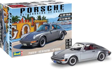 Revell 85-4521 Porsche 911 Carrera 3.2 Coupe 1/24 Scale Model Kit