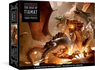 Random House 24646 D&D Rise of Tiamat Dragon 1000 Piece Jigsaw Puzzle - Penquin Random House