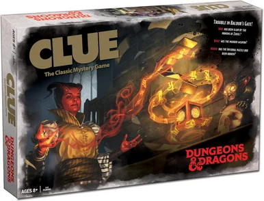 USAopoly USOCL056370 Clue Dungeons & Dragons