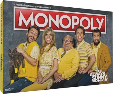 USAopoly USOMN006688 Monopoly It's Always Sunny in Philadelphia