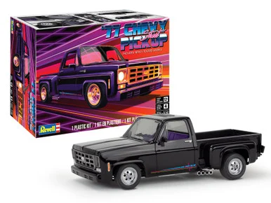 Revell 14552 1977 Chevy Street Pickup 1/25 Scale Model Kit - Revell Monogram