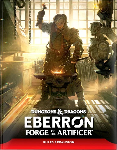 Wizards of the Coast D51470000 Dungeons & Dragons: Eberron - Forge of the Artificer Hard Cover