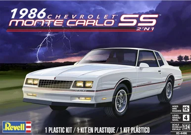Revell 85-4496 1986 Monte Carlo SS 2N1 1/25 Scale Model Kit