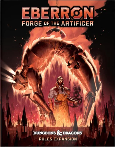 Wizards of the Coast D51460000 Dungeons & Dragons: Eberron - Forge of the Artificer Alternate Hard Cover