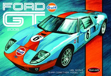 Polar Lights 955 2006 Ford GT 1/25 Scale SNAP Model Kit