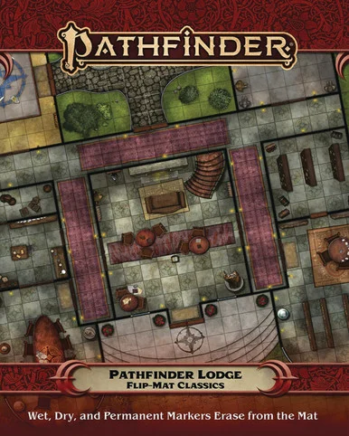 Paizo 31039 Pathfinder Flip-Mat Classics: Pathfinder Lodge