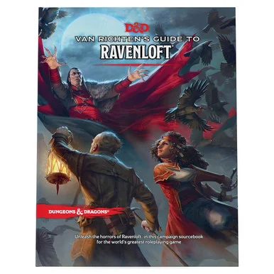 Wizards of Coast C92800000 Dungeons & Dragons RPG: Van Richten`s Guide to Ravenloft Hard Cover - Wizards of The Coast
