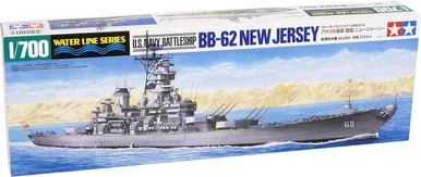 Tamiya 31614 US Navy Battleship New Jersey BB-62 1/700 Scale Model Kit