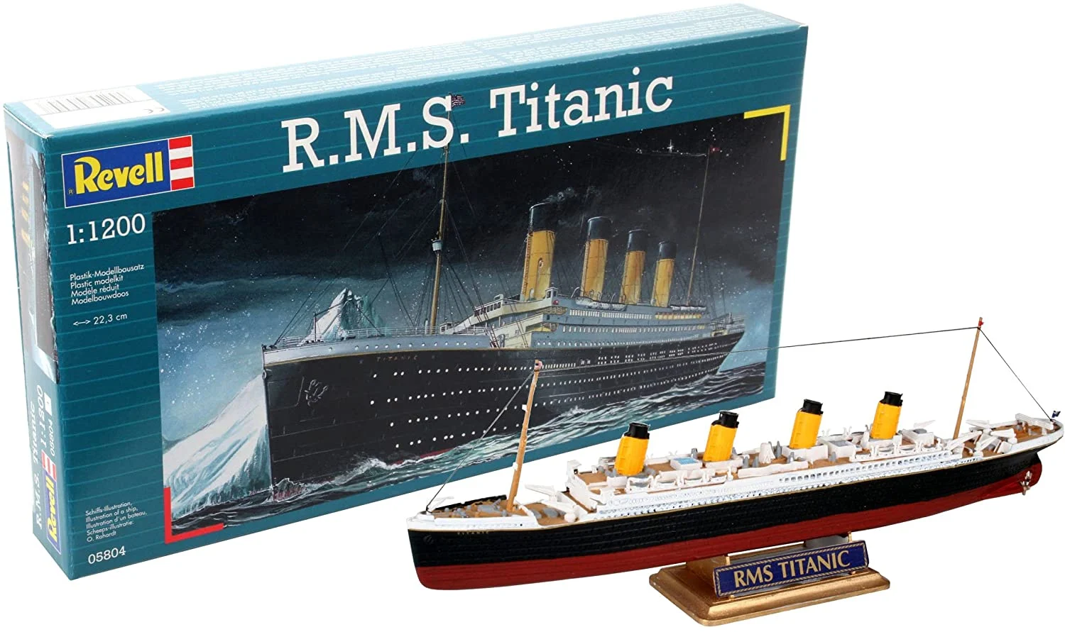 RMS Titanic 1/1200 Scale Model Kit - Revell Germany
