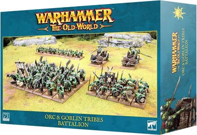 Warhammer 09-05 Warhammer: The Old World: Orc & Goblin Tribes Battalion