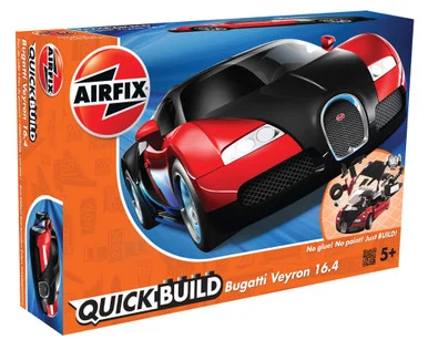 Airfix J6020 Bugatti Veyron 16.4 Quick Build Model Kit - Airfix Models