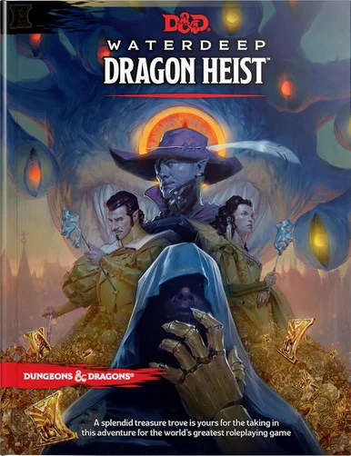 Wizards of the Coast C46580000 Dungeons & Dragons RPG: Waterdeep - Dragon Heist Hard Cover