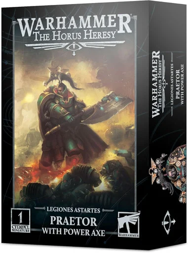 Warhammer 31-11 The Horus Heresy: Legiones Astartes: Praetor with Power Axe