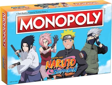 USAopoly USOMN086711 Monopoly Naruto Shippuden