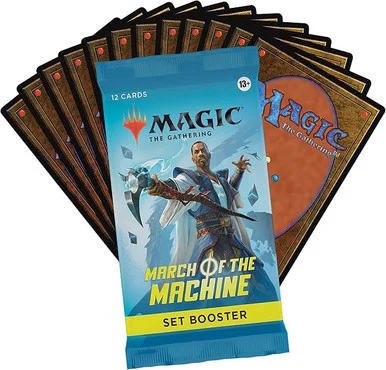 Wizards of the Coast D17900030 Magic the Gathering: March of the Machine Set Booster Pack