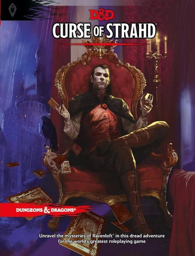 Wizards of the Coast B65170000 Dungeons & Dragons RPG: Curse of Strahd Hard Cover