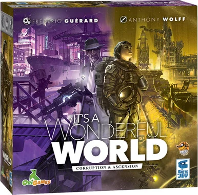 Lucky Duck Games IWWR03EN Its a Wonderful World: Corruption & Ascension Expansion