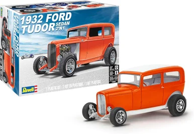 Revell 14553 1932 Ford Tudor Sedan 2'N1 1/25 Scale Model Kit - Revell Monogram