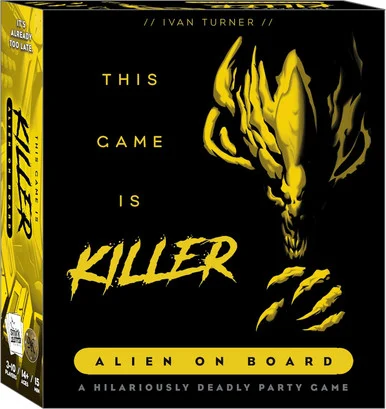 Smirk & Dagger Games 1016 This Game Is KILLER: Alien On Board