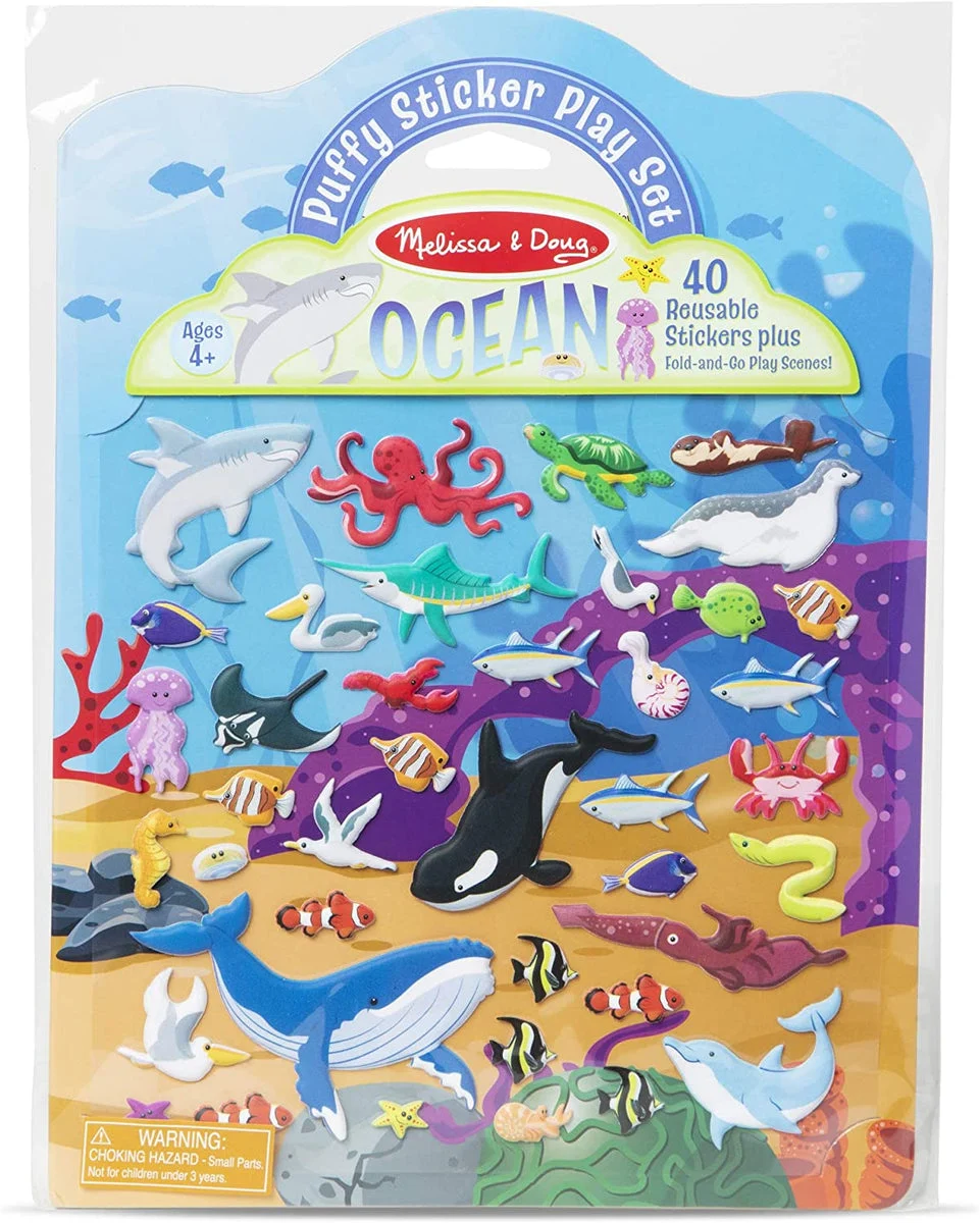 Puffy Sticker Play Set- Ocean