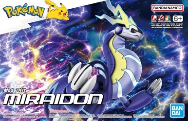Bandai 2808123 #59 Pokemon Miraidon Model Kit