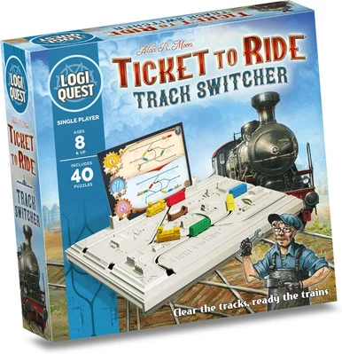 Asmodee BN02 LogiQuest Ticket to Ride Logic Puzzle