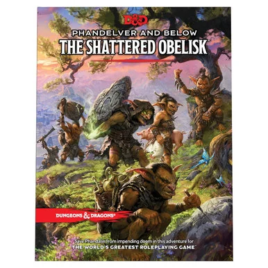 Wizards of the Coast D24330000 Dungeons & Dragons RPG: Phandelver and Below - The Shattered Obelisk Hard Cover