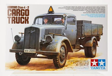 Tamiya 35291 German 3-Ton 4x2 Cargo Truck 1/35 Scale Model Kit
