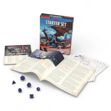 Wizards of the Coast D09950000 Dungeons & Dragons RPG Starter Set: Dragons of Stormwreck Isle
