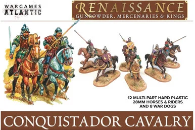 28mm Conquistador and Cavalry - Wargames Atlantic