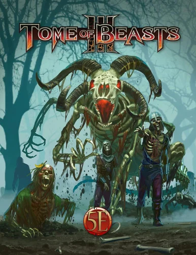 Kobold Press 9399: D&D 5E Tome of Beasts 3