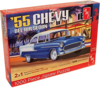 AMT AWAC009/12 1955 Chevy Bel Air 1000 Piece Jigsaw Puzzle