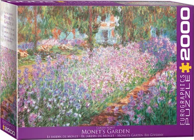 Eurographics 8220-4908 Monet's Garden 2000 Piece Puzzle