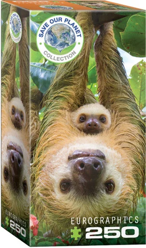 Eurographics 8251-5556 Sloths 250 Piece Puzzle