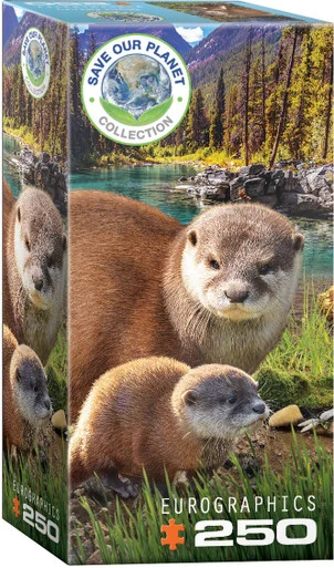 EuroGraphics 8251-5558 Otters 250-Piece Puzzle