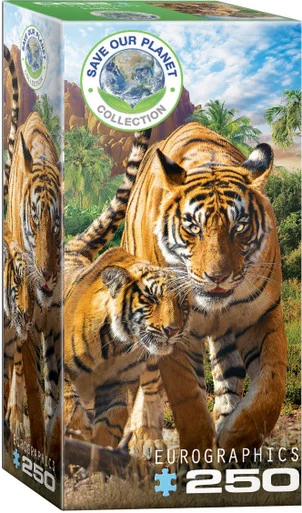 Eurographics 8251-5559 Tigers 250 Piece Puzzle