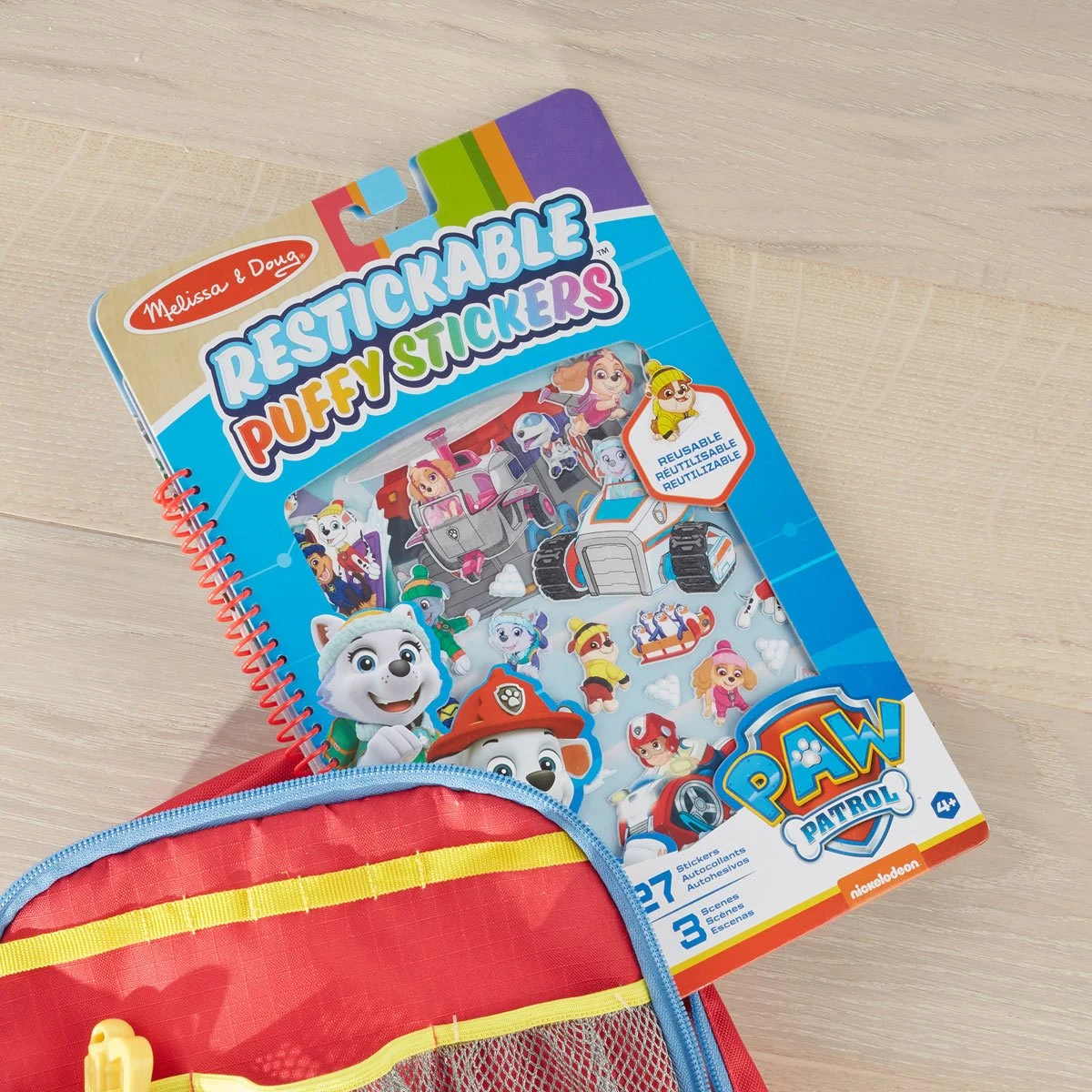 Paw Patrol Puffy Sticker Jake's Mountain - Melissa & Doug, LLC