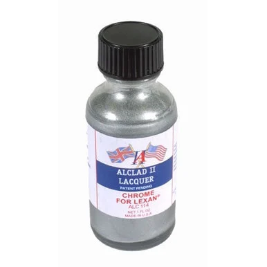 Alclad II 114 1oz. Bottle Chrome Lacquer For Lexan