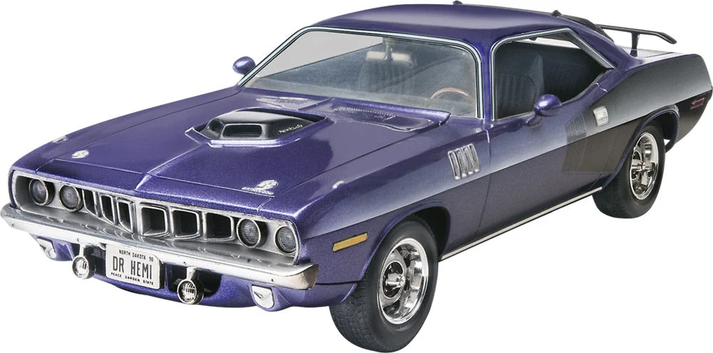 Plymouth 1971 HEMI Cuda 426 1/24 Scale Model Kit - Revell