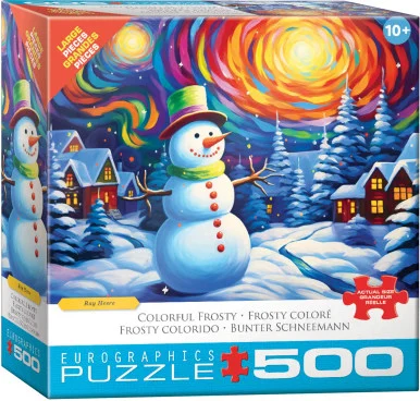 Eurographics 8500-6073 Colorful Frosty 500 Piece Puzzle