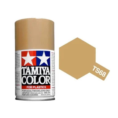 Tamiya 85068 TS-68 Wooden Deck Tan Spray Lacquer 100ml