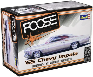 Revell 85-4190 1965 Chevy Impala Hardtop Foose Design 1/25 Scale Model Kit