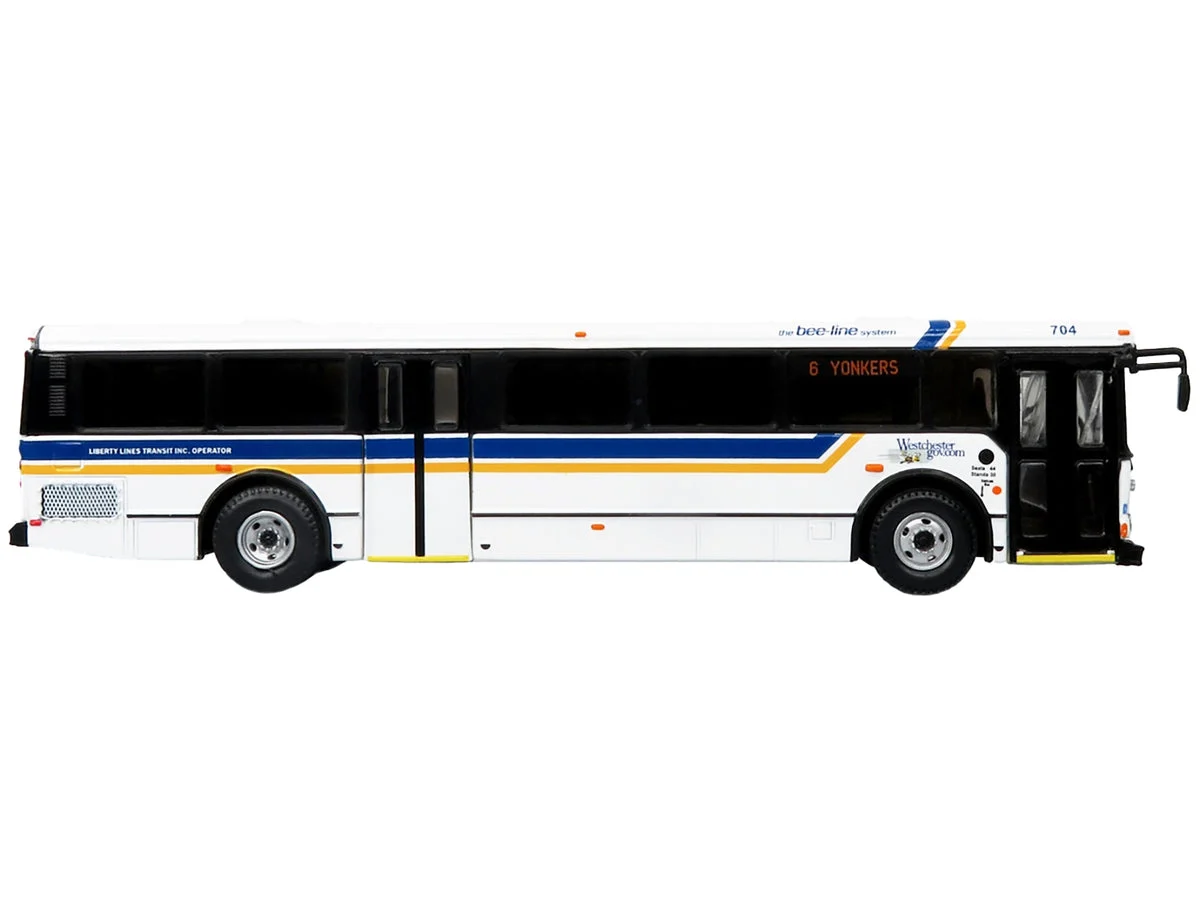 2006 Orion V Transit Bus Westchester NY Bee-Line "6 Yonkers" Limited Edition "The Vintage Bus and Motorcoach Collection" 1/87 (HO) Diecast Model by Iconic Replicas