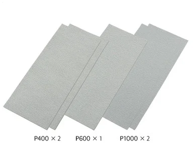 Tamiya 87010 Finishing Abrasives Set Fine, 5 Sheets