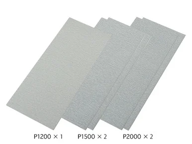 Tamiya 87024 Finishing Abrasives Set Ultra Fine, 5 Sheets