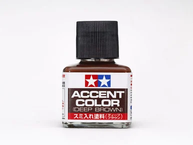 Tamiya 87210 Deep Brown Accent Color 40ml
