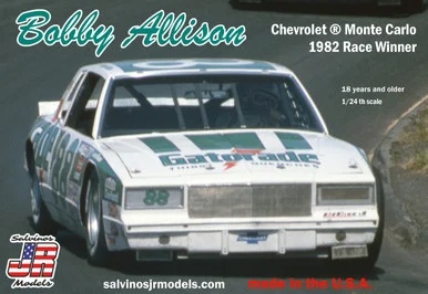 1/24 Bobby Allison Chevrolet Monte Carlo 1982 Race Winner - BAMC1982R