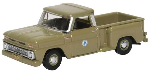 Chevrolet C10 Stepside Pickup 1965 Bell Systems 1:87 (HO) Scale Model - Oxford Diecast